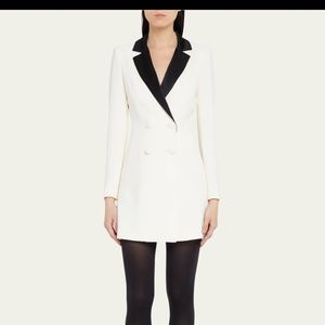 Alice + Olivia Kyrie Tuxedo Dress
